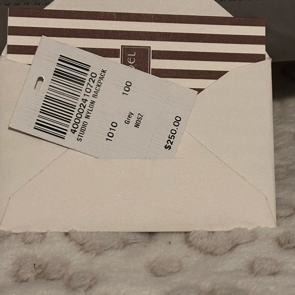 Henri Bendel Studio Nylon Backpack in Grey - Picture 2 of 9